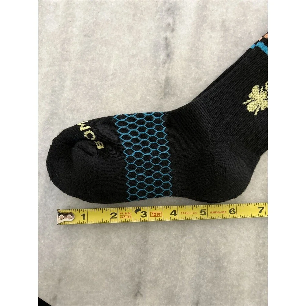 Bombas Youth XS Half Calf Socks in Black
